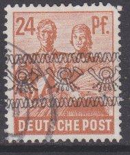 Germany sc#608 1948 24p overprint used