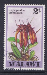 Malawi   #328  used  1979  orchids  2t