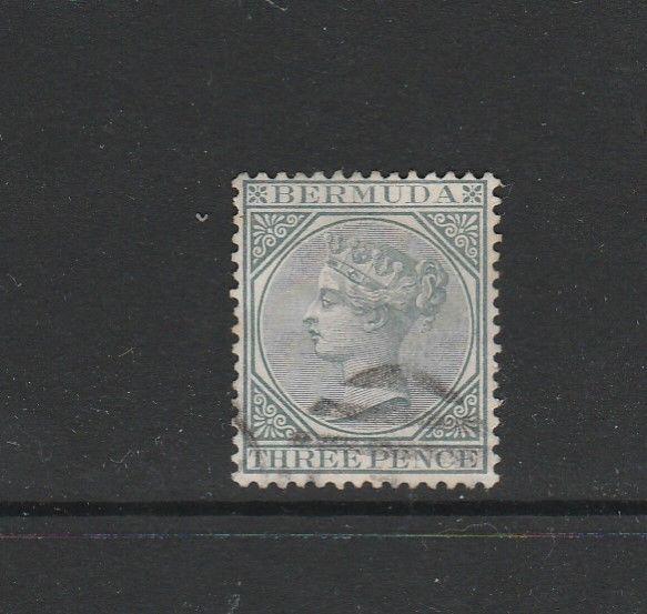 Bermuda 1883/94 3d Grey Used SG 28