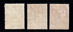 Denmark 1925-29 - AIRMAILS - Mint Hinged # C1-C3