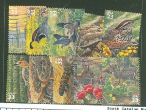 United States #3293a-j  Single (Complete Set)