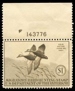 momen: US Stamps #RW7 Mint OG NH F/VF