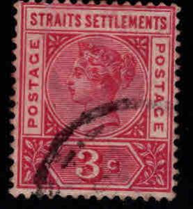 Straits Settlements Scott 84 Used stamp