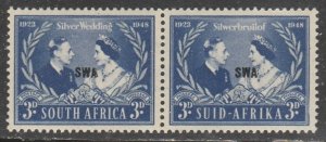 South Africa  SWA   159a-b   (N**)   1948