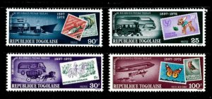 Togo 1973 - Postal Service, Vehicles - Set of 4v - Scott 853-55, C205 - MNH