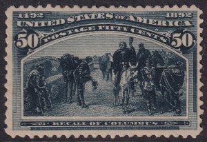 #240 Mint NH, VF (CV $1400 - ID30584) - Joseph Luft