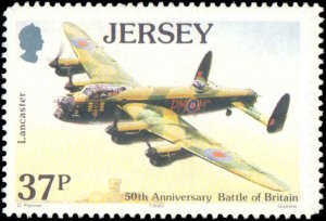 Great Britain Jersey #544-548, Complete Set(5), 1990, Airplanes, Military Rel...