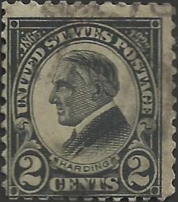 # 610 Used Black Warren G. Harding