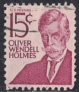 1288 15 cent O.W. Holmes VF used