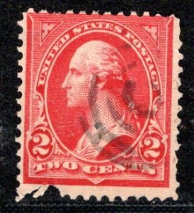 United States Scott # 252, used