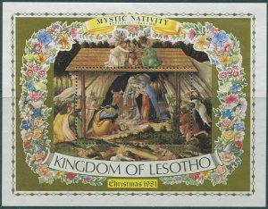 Lesotho 1981 SG461 Christmas MS MNH