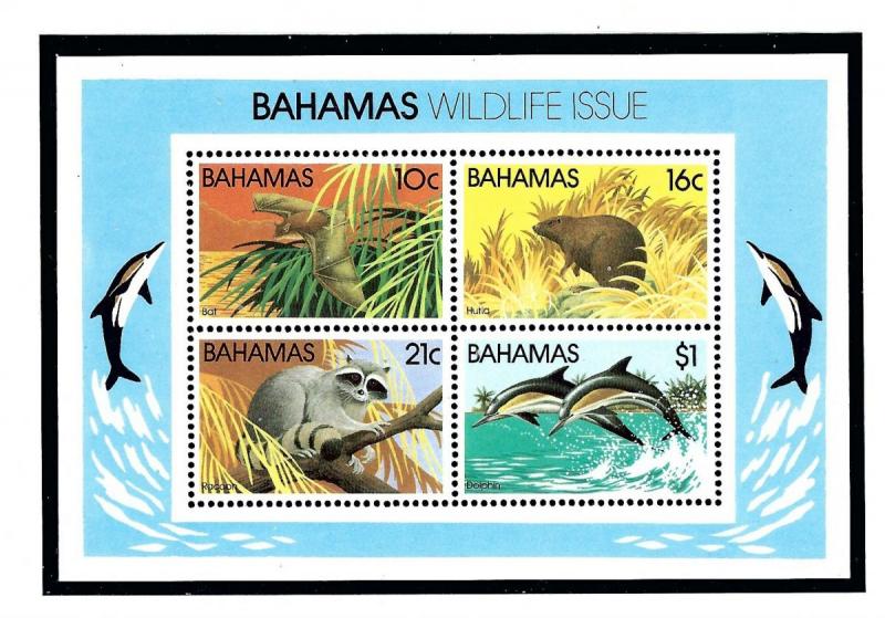 Bahamas 517a MNH 1982 Wildlife S/S