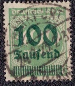 Germany 254 1923 Used