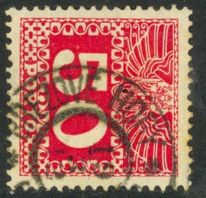 AUSTRIA / CZECH 1910-13 50h Postage Due Sc J43 VFU BREZOVE HORY Pmk