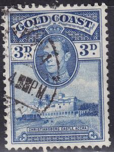 Gold Coast 119 USED 1938 Christiansborg Castle, Accra