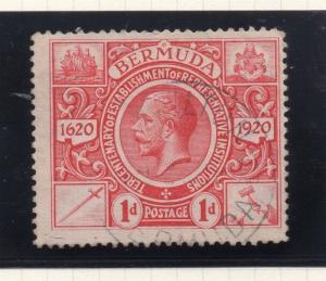 Bermuda 1921 Early Issue Fine Used 1d. 294557