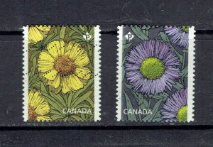 CANADA - 2017 DAISIES BOOKLET SET - SCOTT 2979 TO 2980 - USED