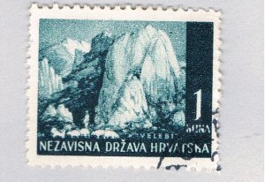 Croatia 33 Used Velebit Mountains 1 1941 (BP86512)