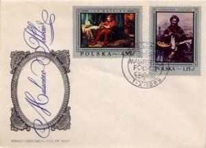 Poland, First Day Cover, Art