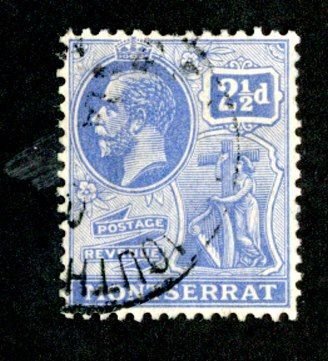 541 BCX Monserrat 1922 Scott # 62 used (Offers welcome)