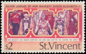 St. Vincent #483-494, Complete Set(12), 1977, Royalty, Never Hinged