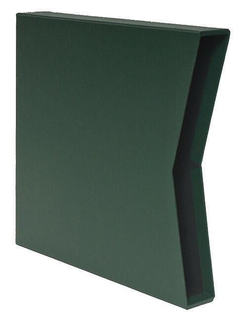 New Scott Specialty Stamp Collection 3 Green 2-Post Binder Album & Slipcase