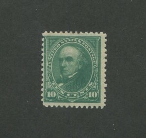 United States Postage Stamp #273 Mint Lightly Hinged F/VF Original Gum 