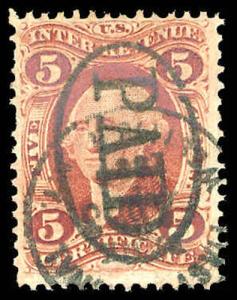 U.S. REV. FIRST ISSUE R24c  Used (ID # 82441)