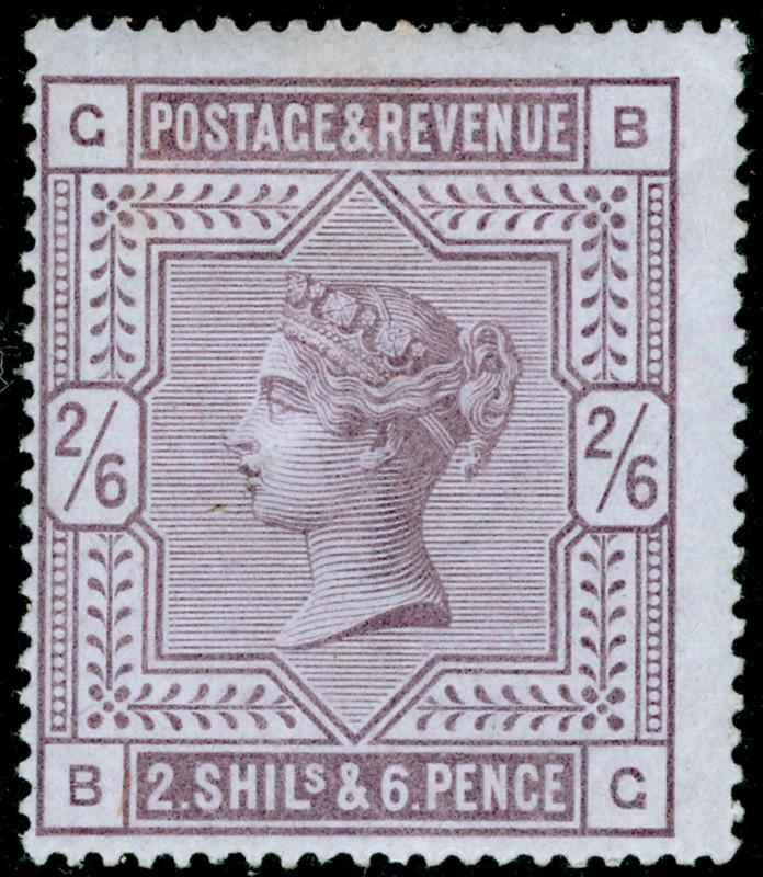 SG178, 2s 6d lilac, M MINT. Cat £600.