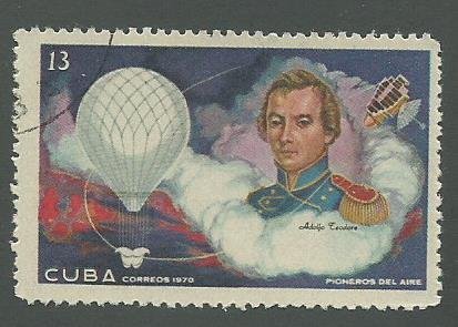 1970 Cuba Scott Catalog Number 1515 Used