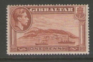 Gibraltar 1938 KGVI Sc 108a perf.14 MNH