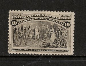 USA #237 Mint Fine Never Hinged 