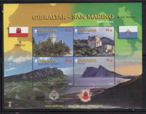 Gibraltar 1237 Scenes of Gibraltar Mint NH