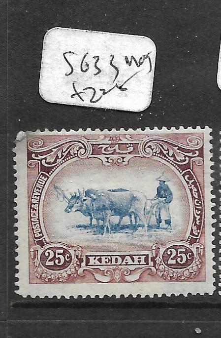 MALAYA KEDAH  (P1301B) COW 25C  SG 33  MOG