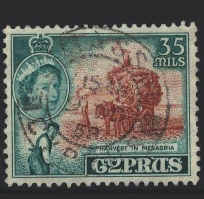 Cyprus Sc#176 Used