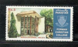 Pakistan 2014 150th Anniversary of Forman Christian College Education MNH # 4242