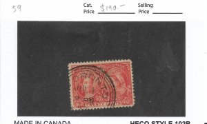 Canada: Sc #59, used (55109)