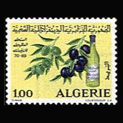 ALGERIA 1970 - Scott# 442 Olive Year Set of 1 NH