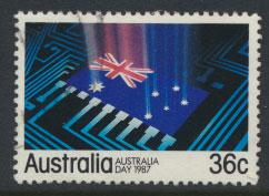 SG 1044  SC# 1009  Used  - Australia Day