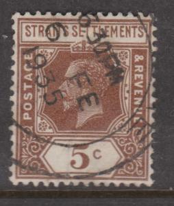 Straits Settlements Sc#187a Used