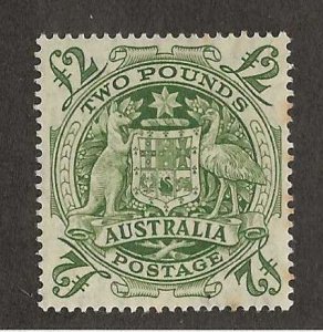 Australia Sc #221  2 pound  LH VF