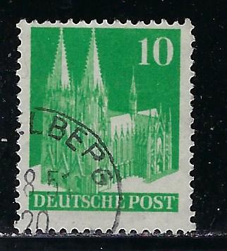 Germany AM Post Scott # 641a, used