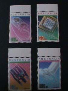 ​AUSTRALIA- SC#1036-9  NEW TECHNOLOGY-MNH VF-LAST ONE WE SHIP TO WORLD WIDE