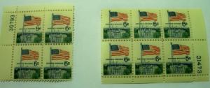 (2)MNH Plate Blocks Scott 1338