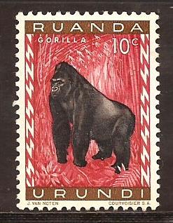 Ruanda - Urundi  #  137  Mint .         A