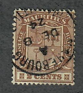 Mauritius #138 used single
