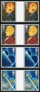 SG1546/9 1991 Science set in Gutter Pairs U/M