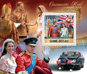 Guinea 2011 MNH - Royal Weddings, Prince William & Kate Middleton.