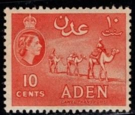 Aden -  #49 Camel Transport  -  MNH