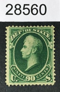 US STAMPS # O67 UNUSED NO GUM CAT. $525 LOT #28560